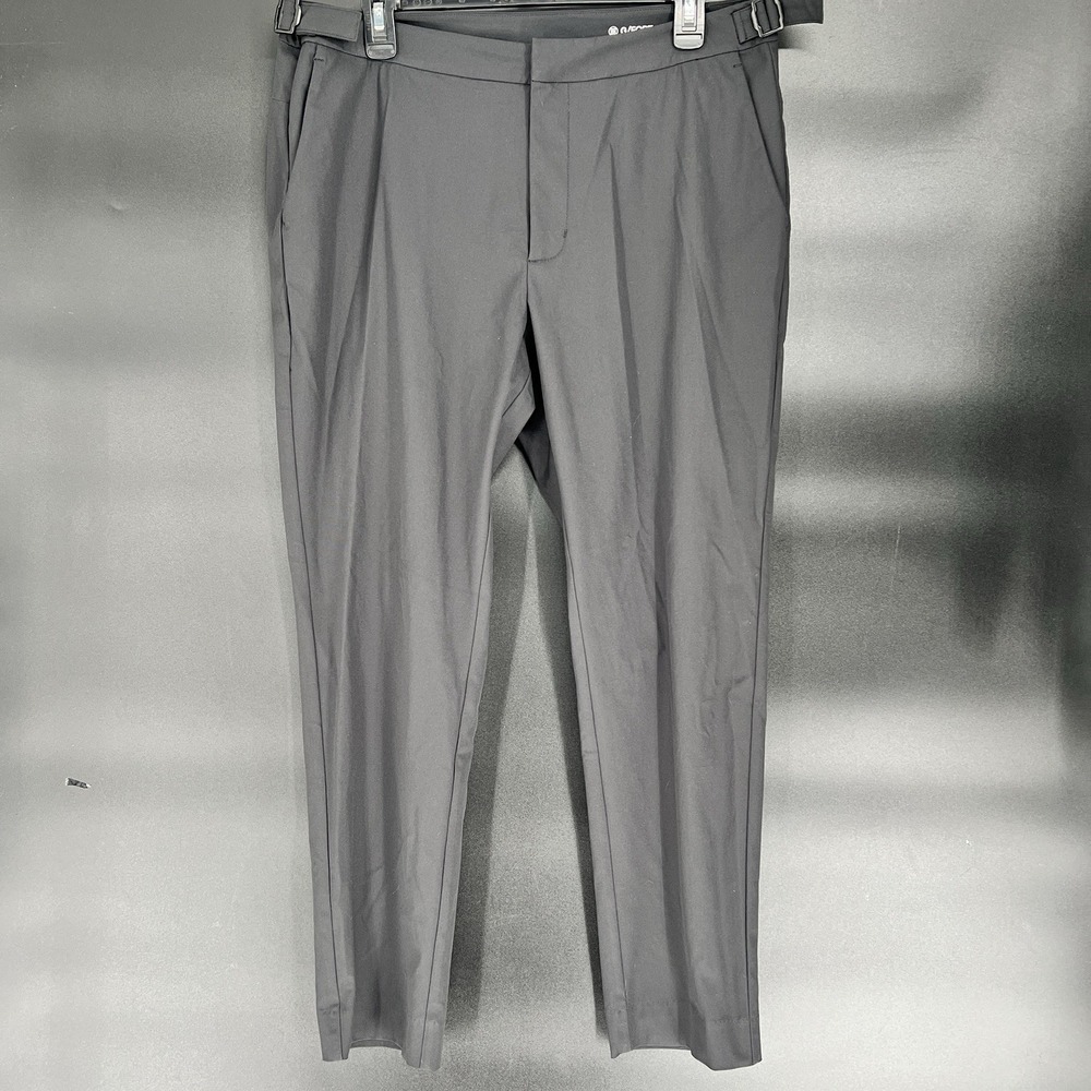 G/Fore Tech Tab 4 Way Stretch Golf Pants Trouser Black Size 34x28